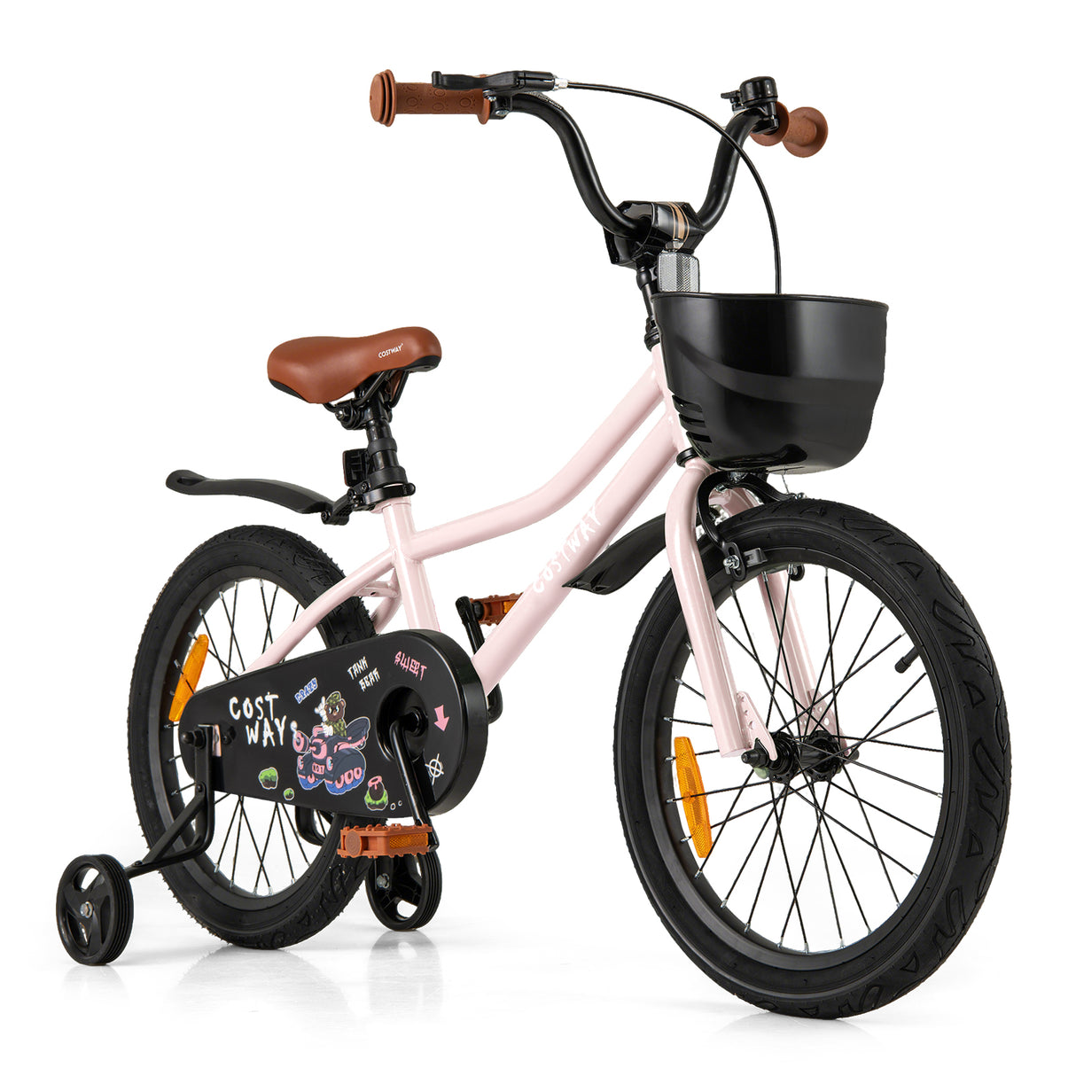 HONEY JOY 14 16 18 Inch Kids Bicycle for 3-8 Years Old