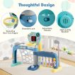 5 in 1 Toddler Sports Toy Kids Activity Center with Adjustable Basketball Hoop