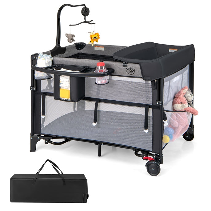 BABY JOY 5-in-1 Baby Bassinet