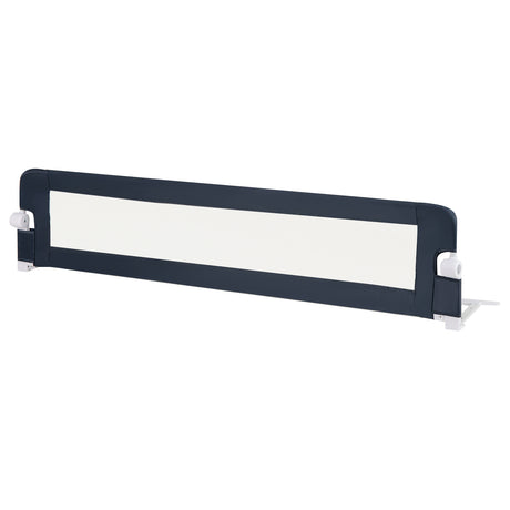 180 x 42 cm Foldable Bed Rail for Toddlers, Swing Down Baby Bed Guard Rail