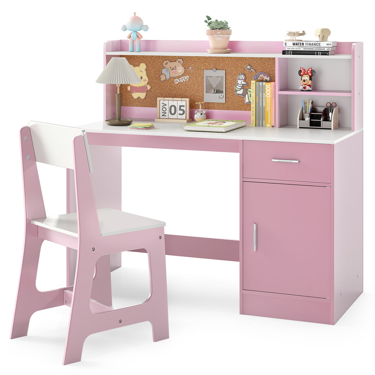 Kids Study Desk and Chair Set