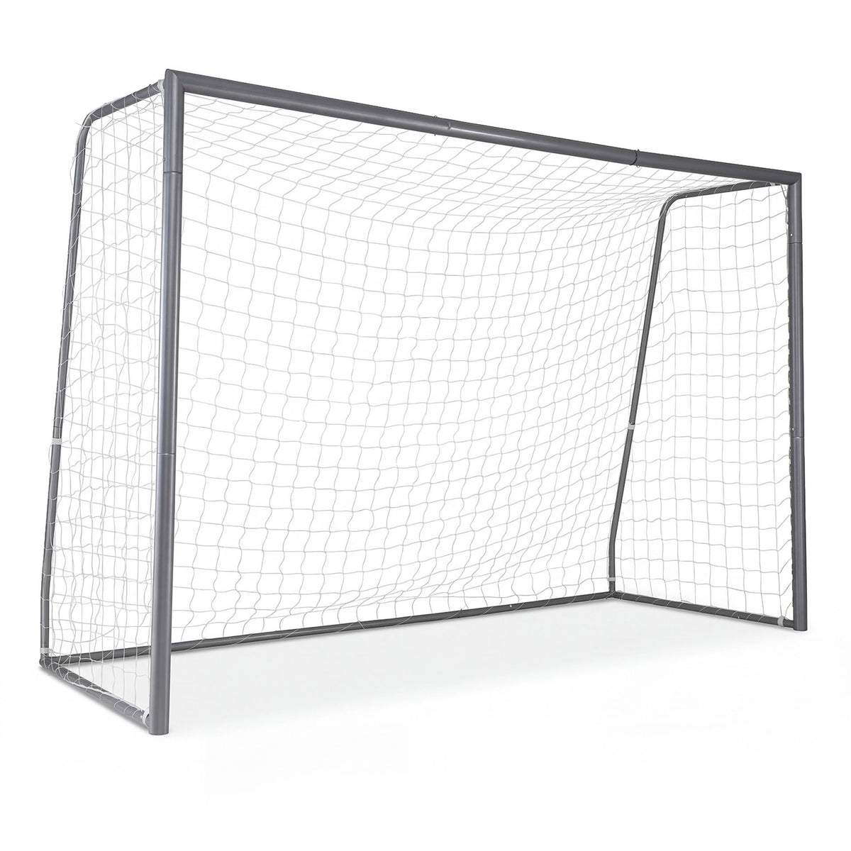 Kids Soccer Goal with Galvanized Metal Frame and Easy Setup for Sports