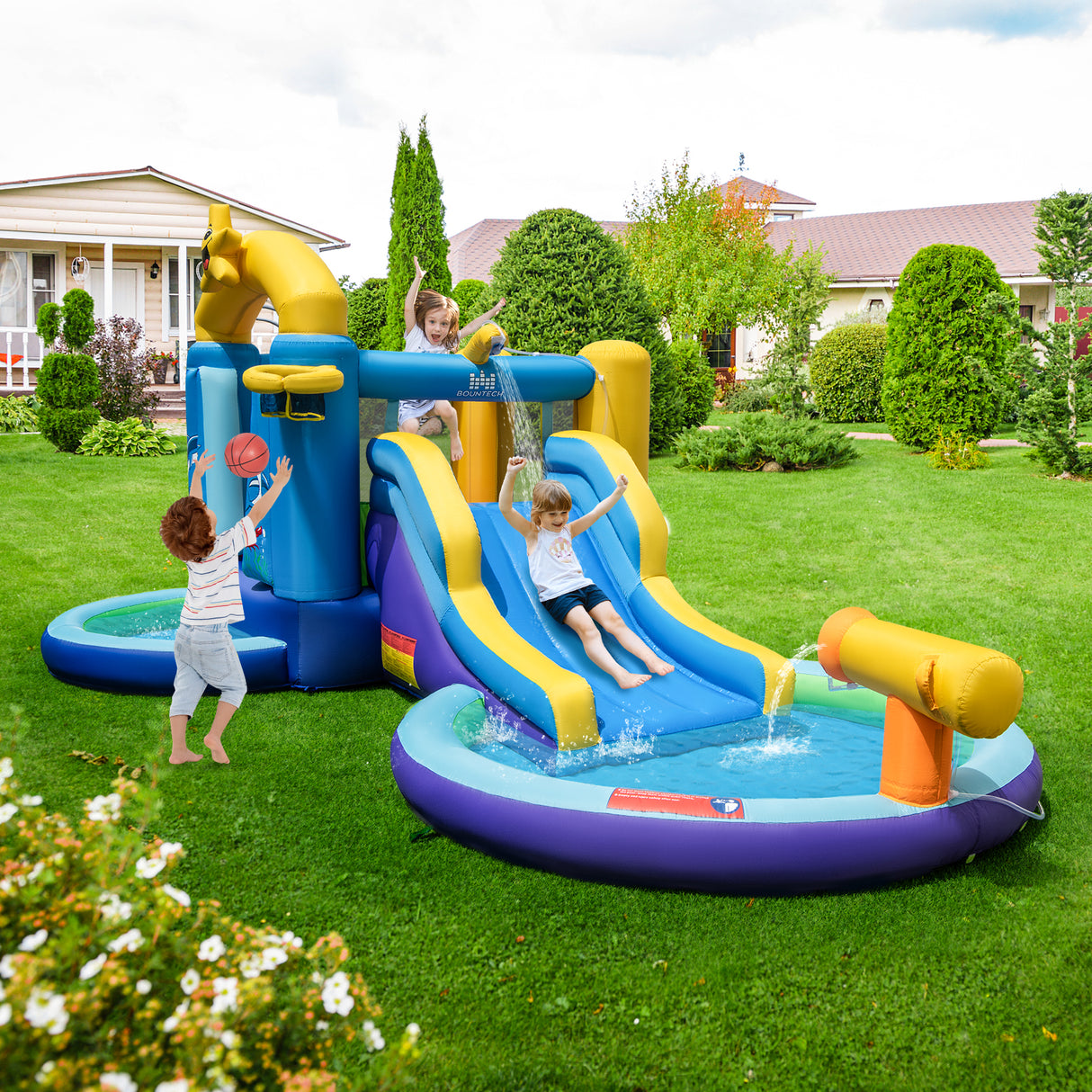 Ocean Inflatable Castle, Inflatable Bounce House, Inflatable Water Slide Park