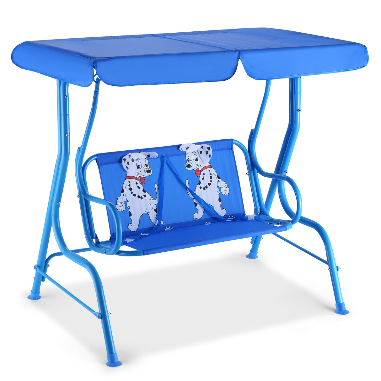 2-Seater Kids Porch Swing, Hanging Patio Swing Bench