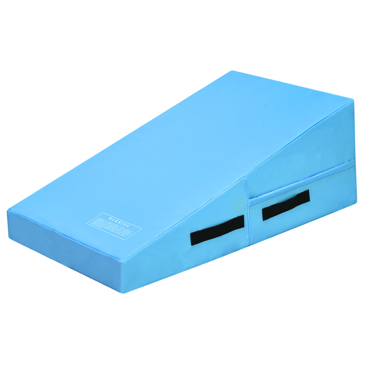 Incline Gymnastics Mat, Gym Fitness Skill Shape Tumbling Mat with Carrying Handles