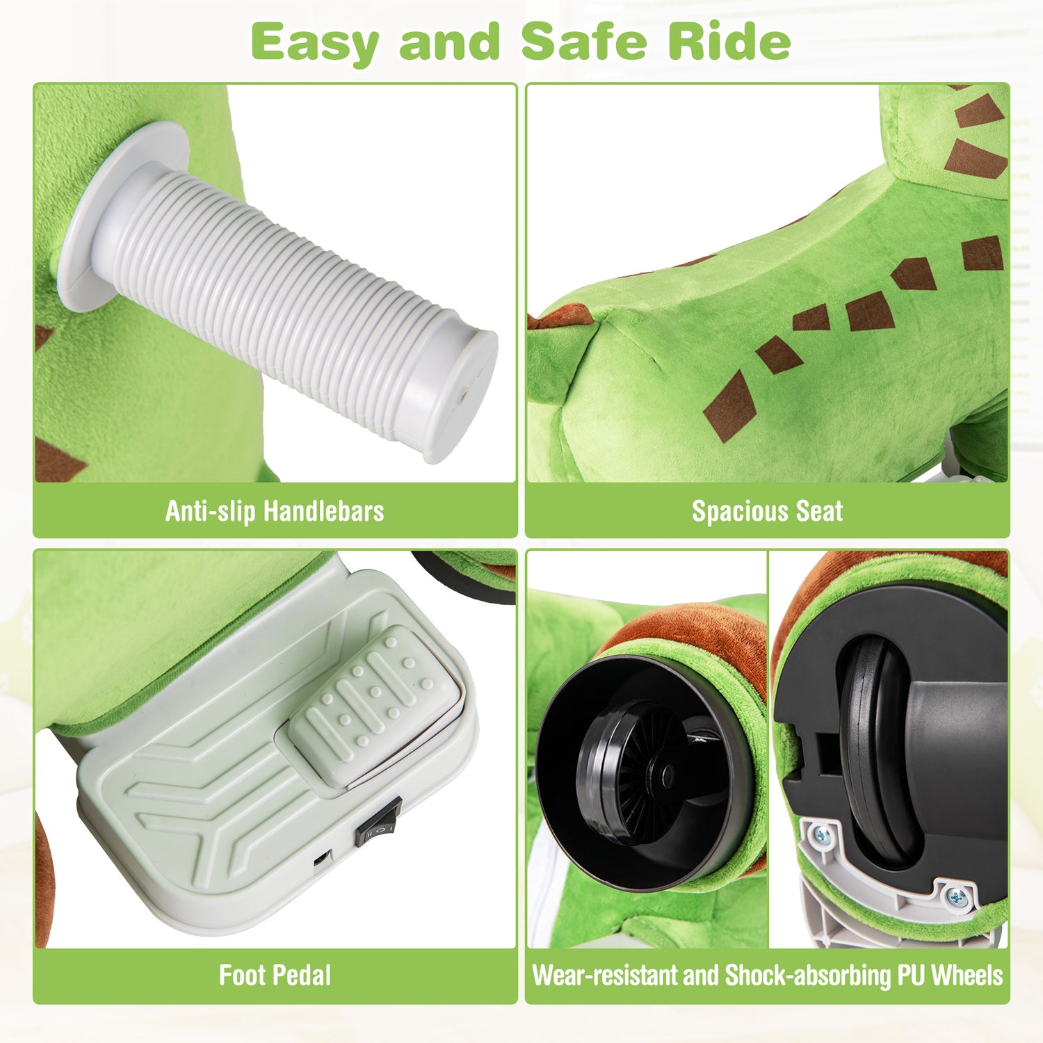 6V Dinosaur Ride on Toy for Kids