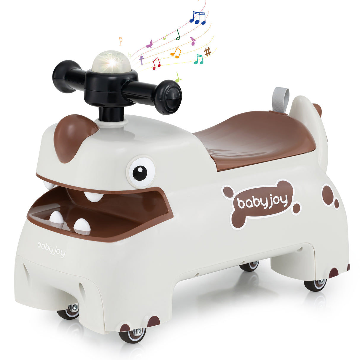 Toddler Ride on Toy, Sit to Stand Riding Racer, Gift for Boys & Girls 18+ Months Old