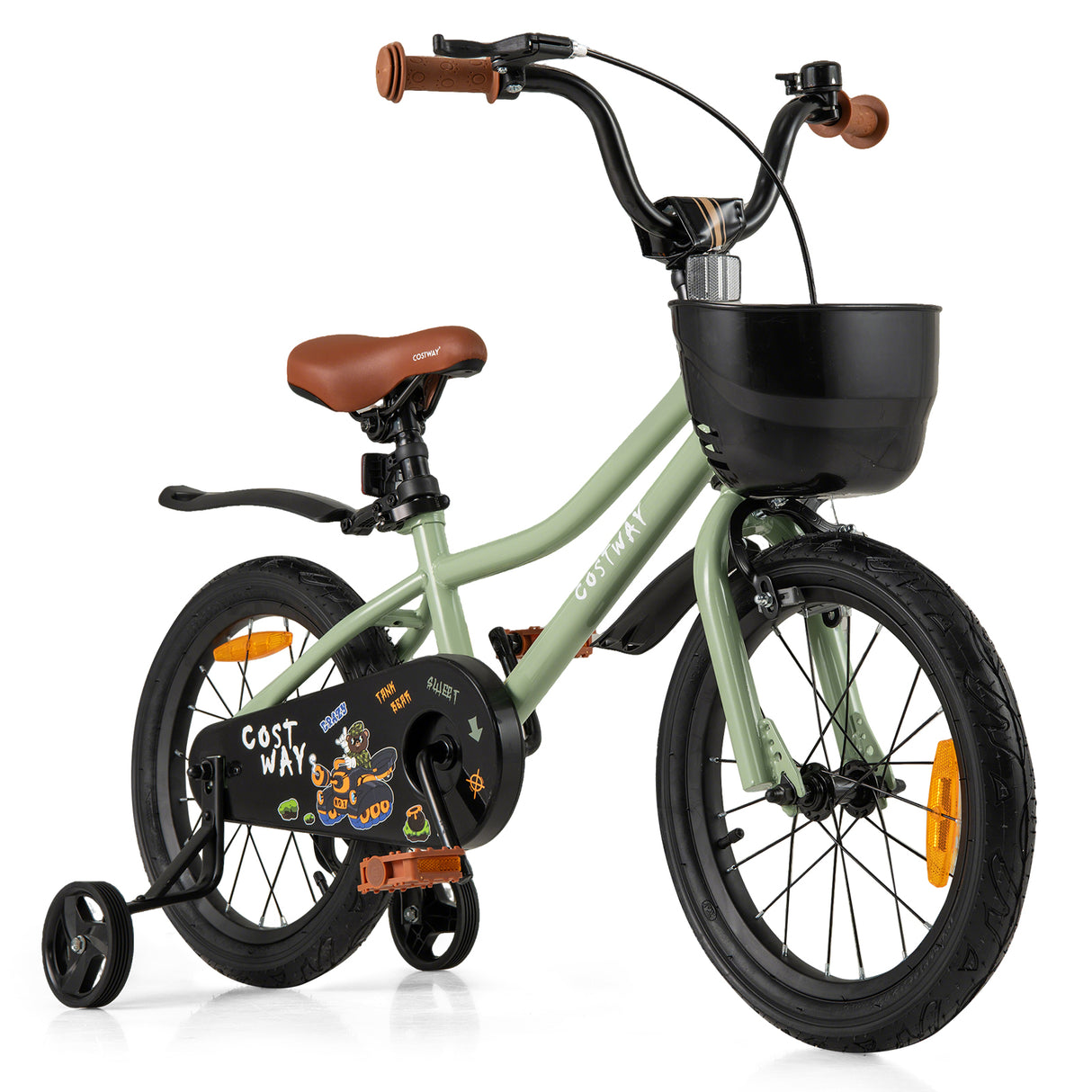 HONEY JOY 14 16 18 Inch Kids Bicycle for 3-8 Years Old