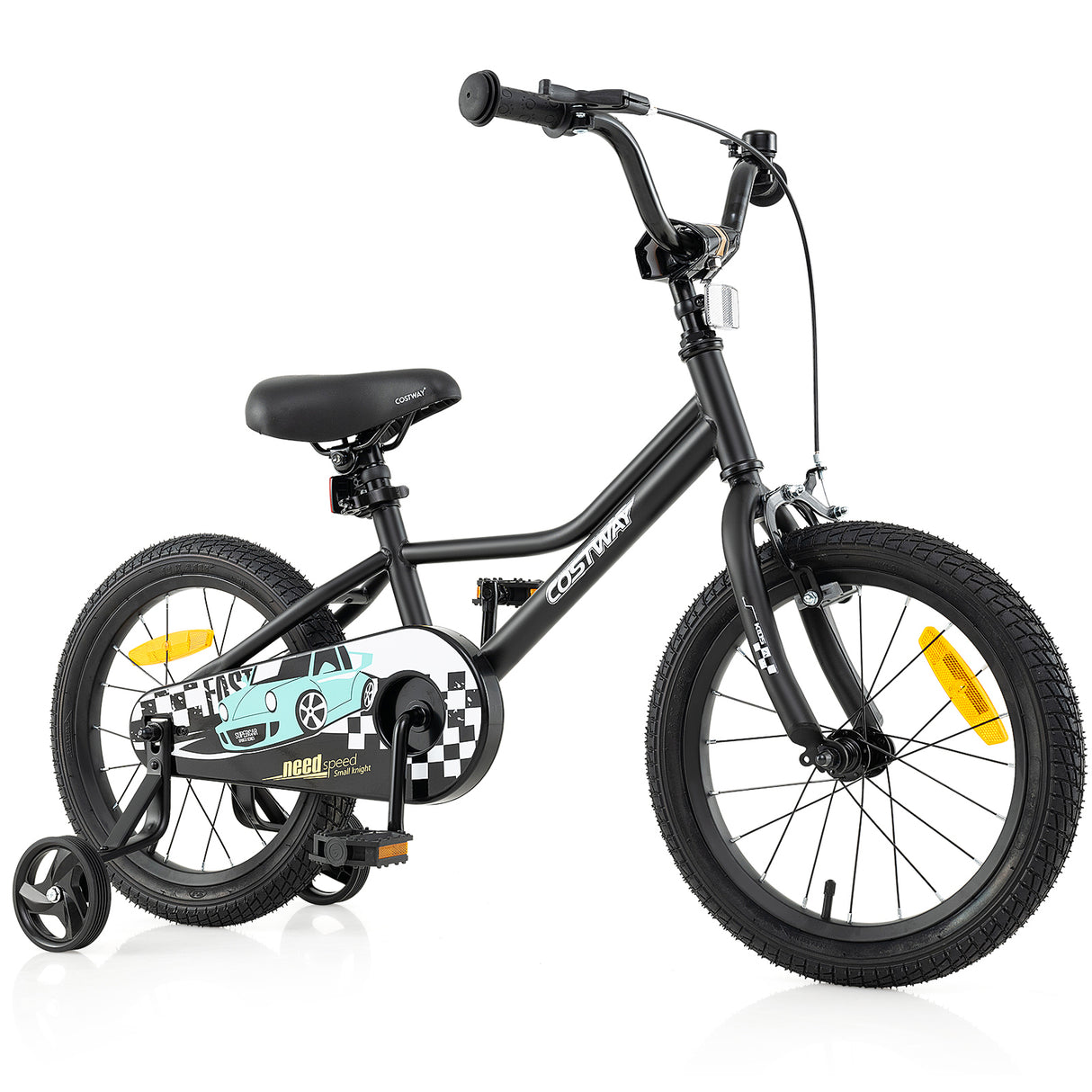 14/16/18-Inch Children Bicycle with Removable Training Wheels for 3-8 Years Old Boys and Girls