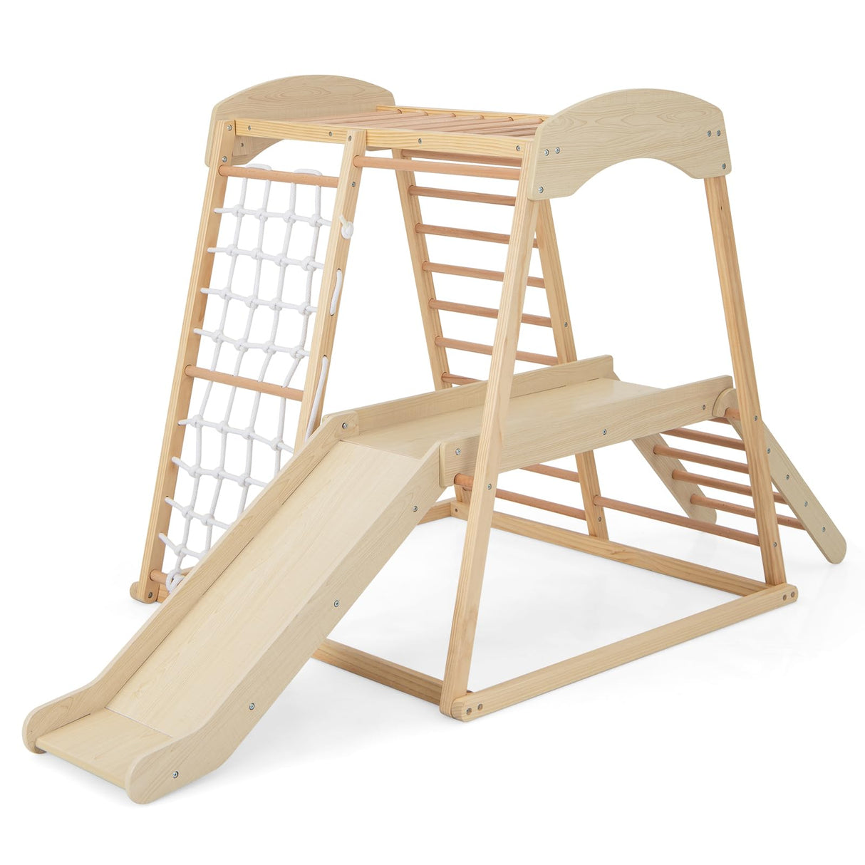 HONEY JOY 6-in-1 Indoor Jungle Gym Climber
