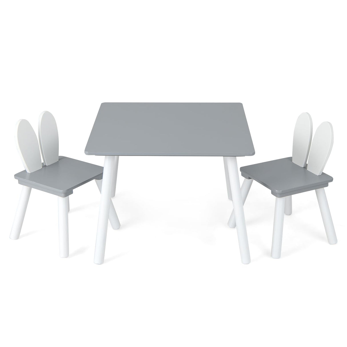 HONEY JOY Kids Table and 2 Chairs Set