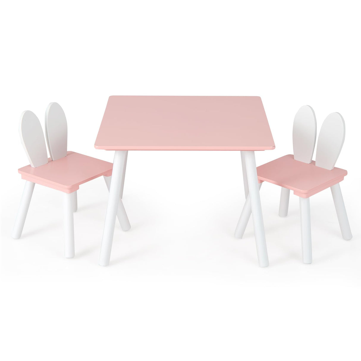 HONEY JOY Kids Table and 2 Chairs Set