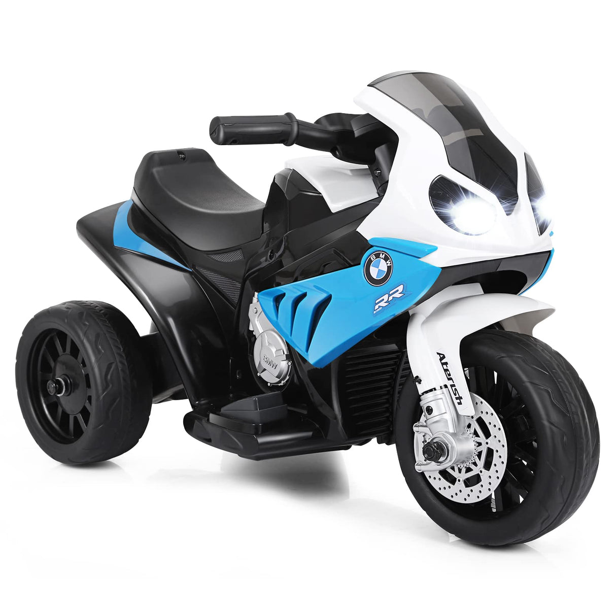 HONEY JOY Electric Ride on Motorcycle Licensed BMW 6V Battery Powered Toy