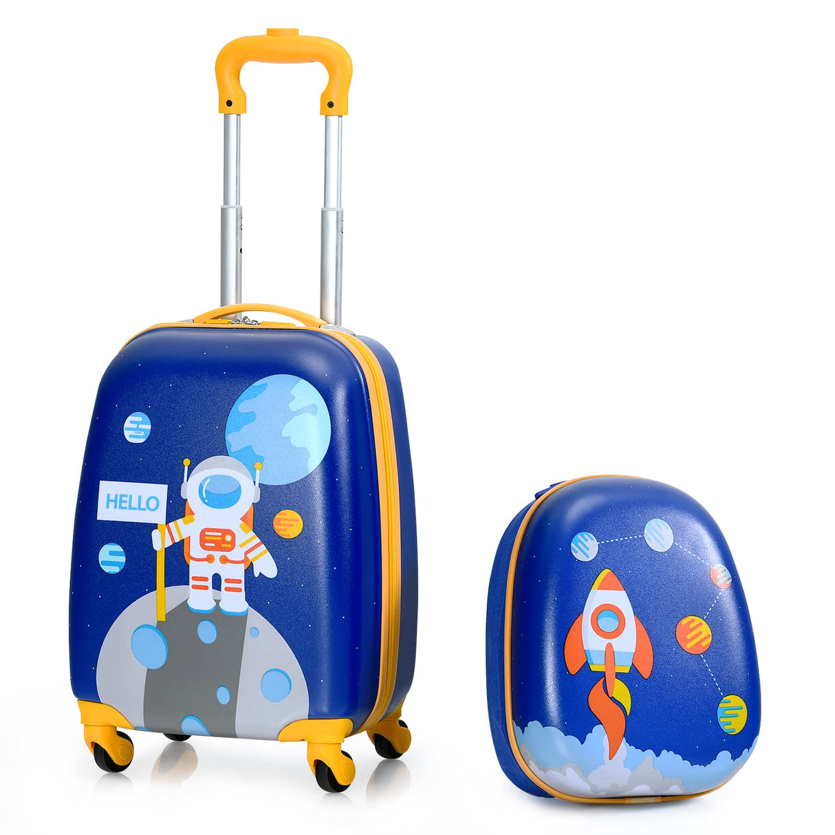 BABY JOY 2 PCS Kids Luggage Set