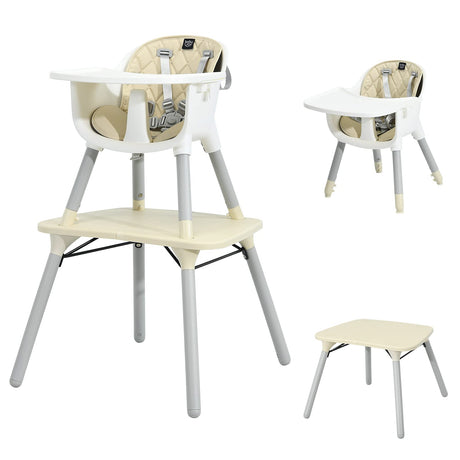 BABY JOY 5 in 1 Convertible Baby High Chair