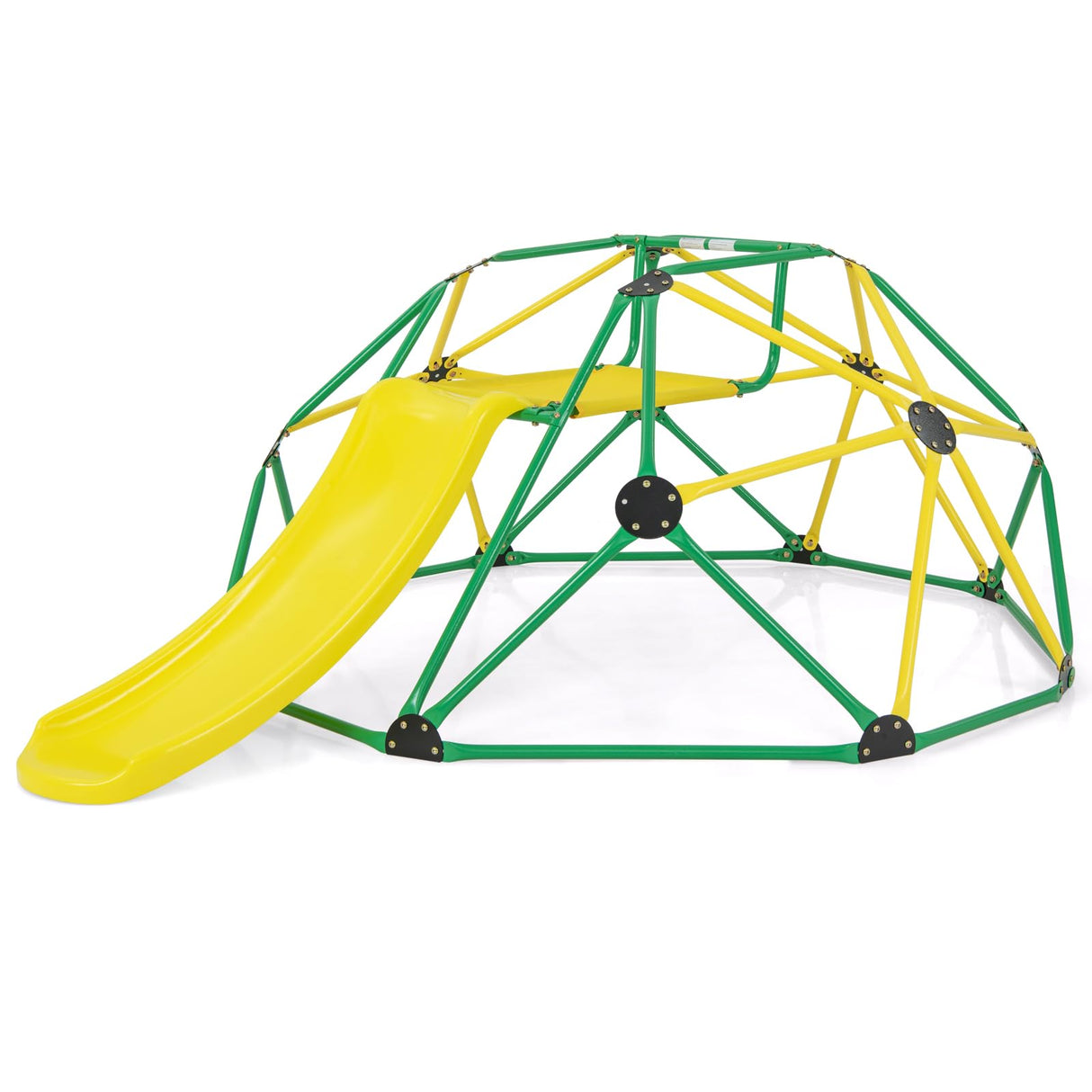 HONEY JOY Climbing Dome & Play Set, 8FT Geometric Dome Climber