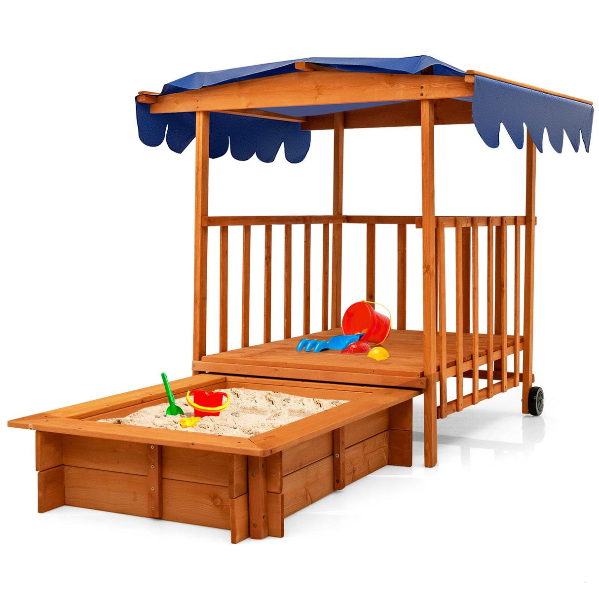 Kids Wooden Sandpit