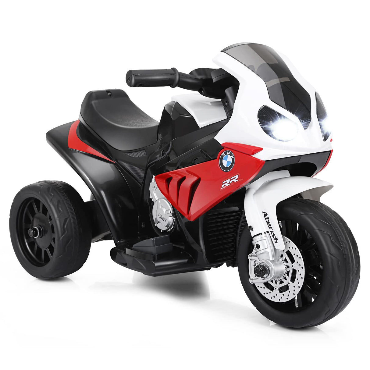 HONEY JOY Electric Ride on Motorcycle Licensed BMW 6V Battery Powered Toy