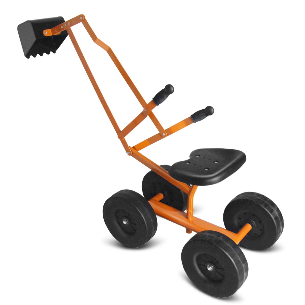 BABY JOY Kids Ride-on Sand Digger with Wheels