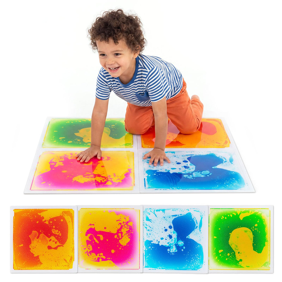 HONEY JOY 4/9 Piece Toddler Sensory Floor Titles