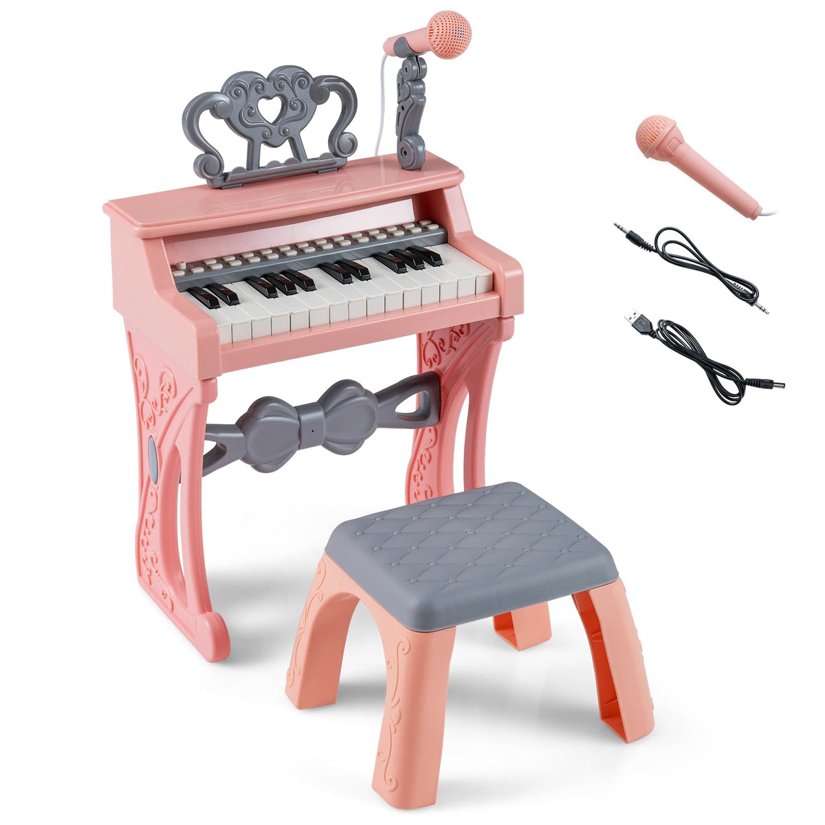Piano à clavier pour enfants Jouet de piano à clavier pour enfant 37 Piano à clavier pour enfants Jouet de piano à clavier pour enfant 37