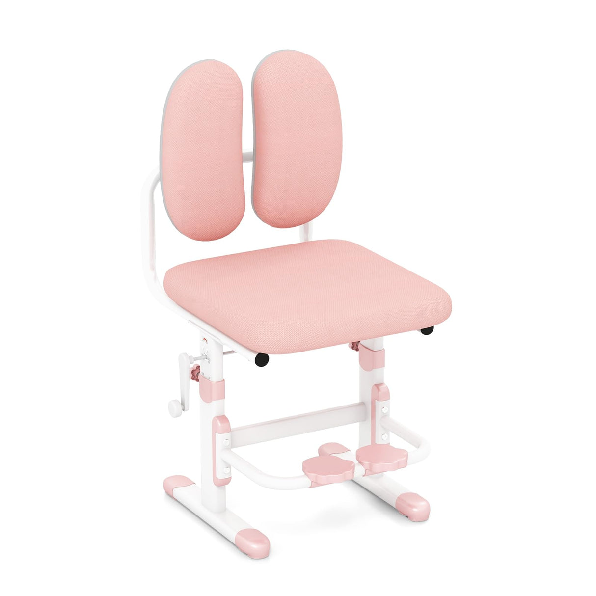 BABY JOY Height-Adjustable Kids Desk Chair, Ergonomic Children Study Chair