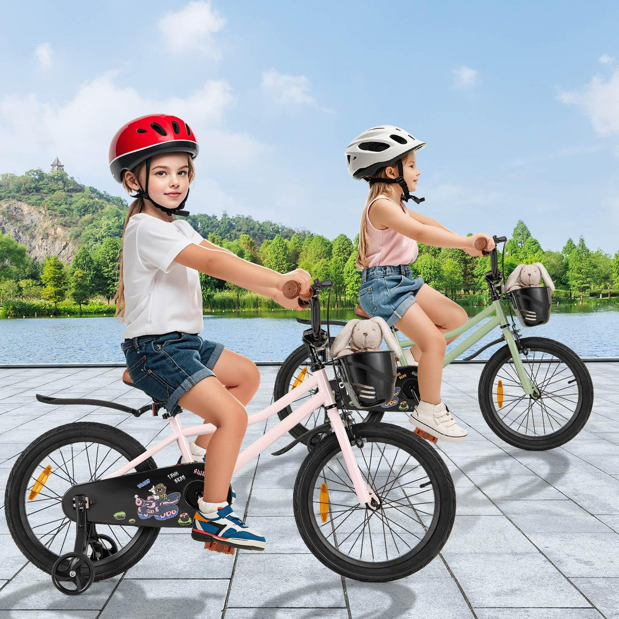HONEY JOY 14 16 18 Inch Kids Bicycle for 3-8 Years Old