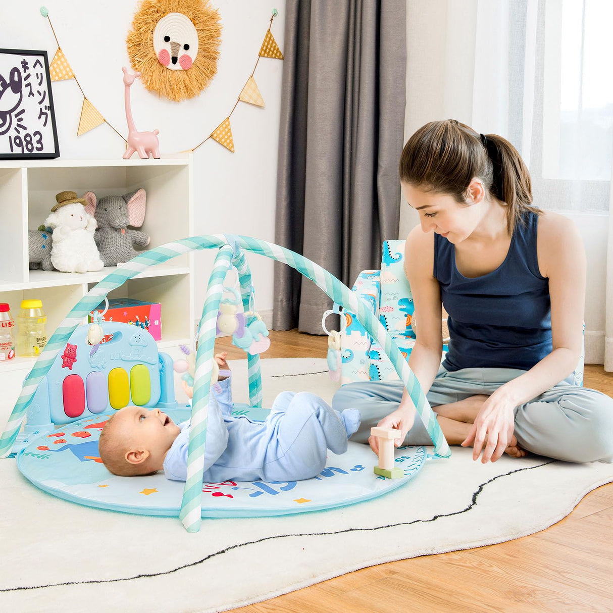 HONEY JOY Baby Gyms Play Mats