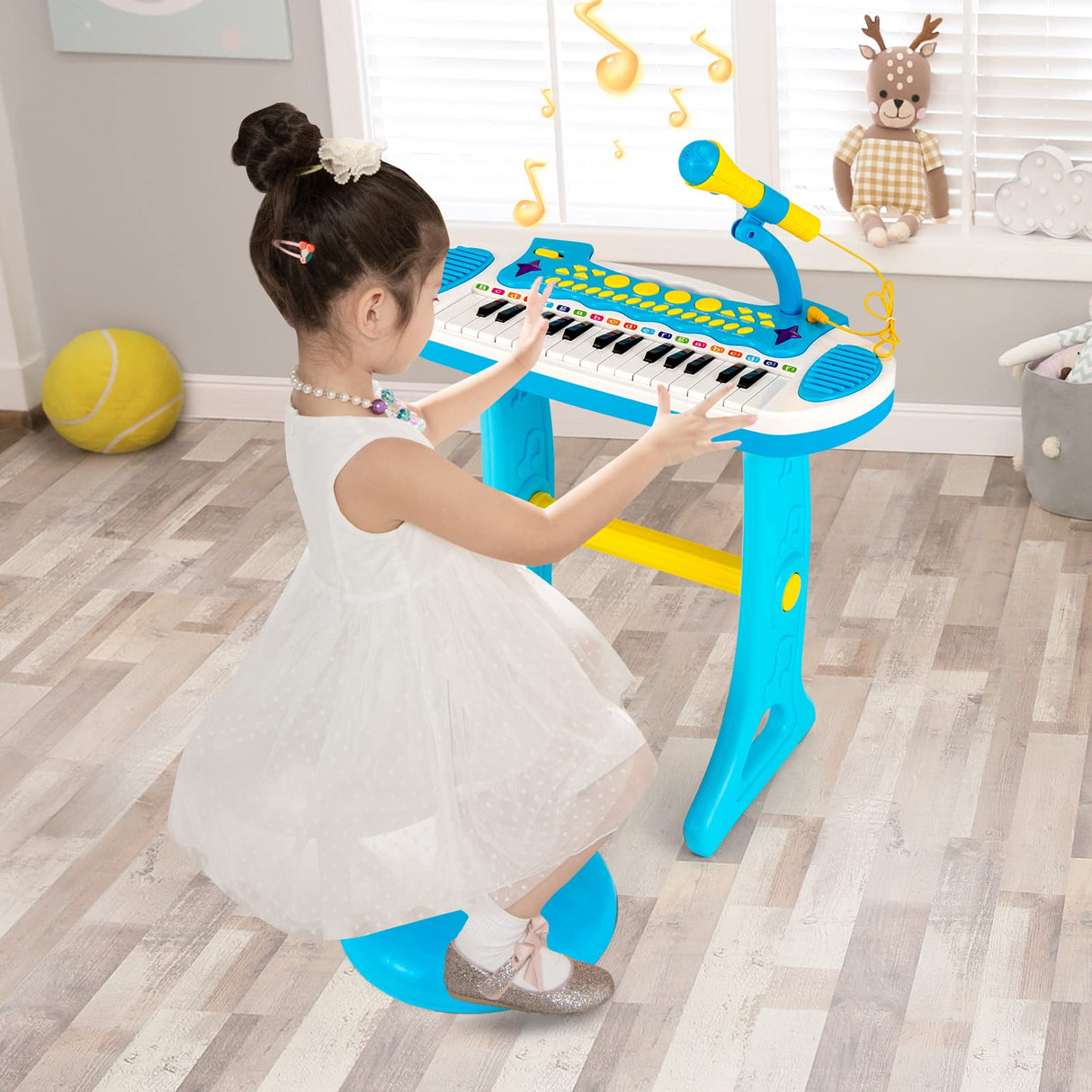 HONEY JOY 31-Key Electronic Keyboard Piano