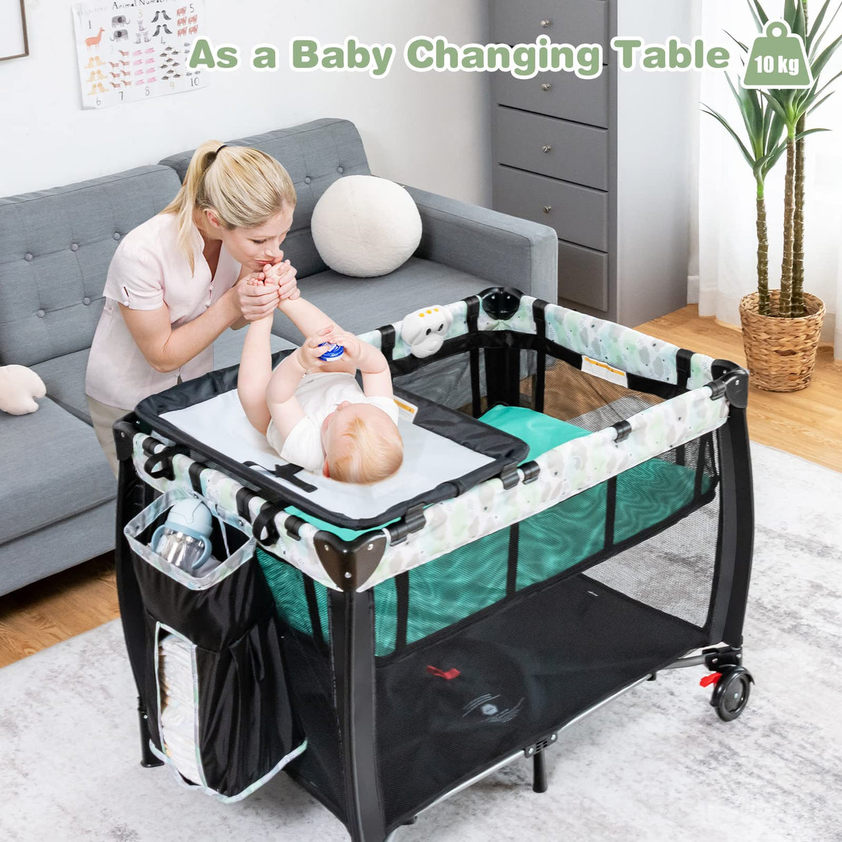 BABY JOY Portable Baby Bassinets