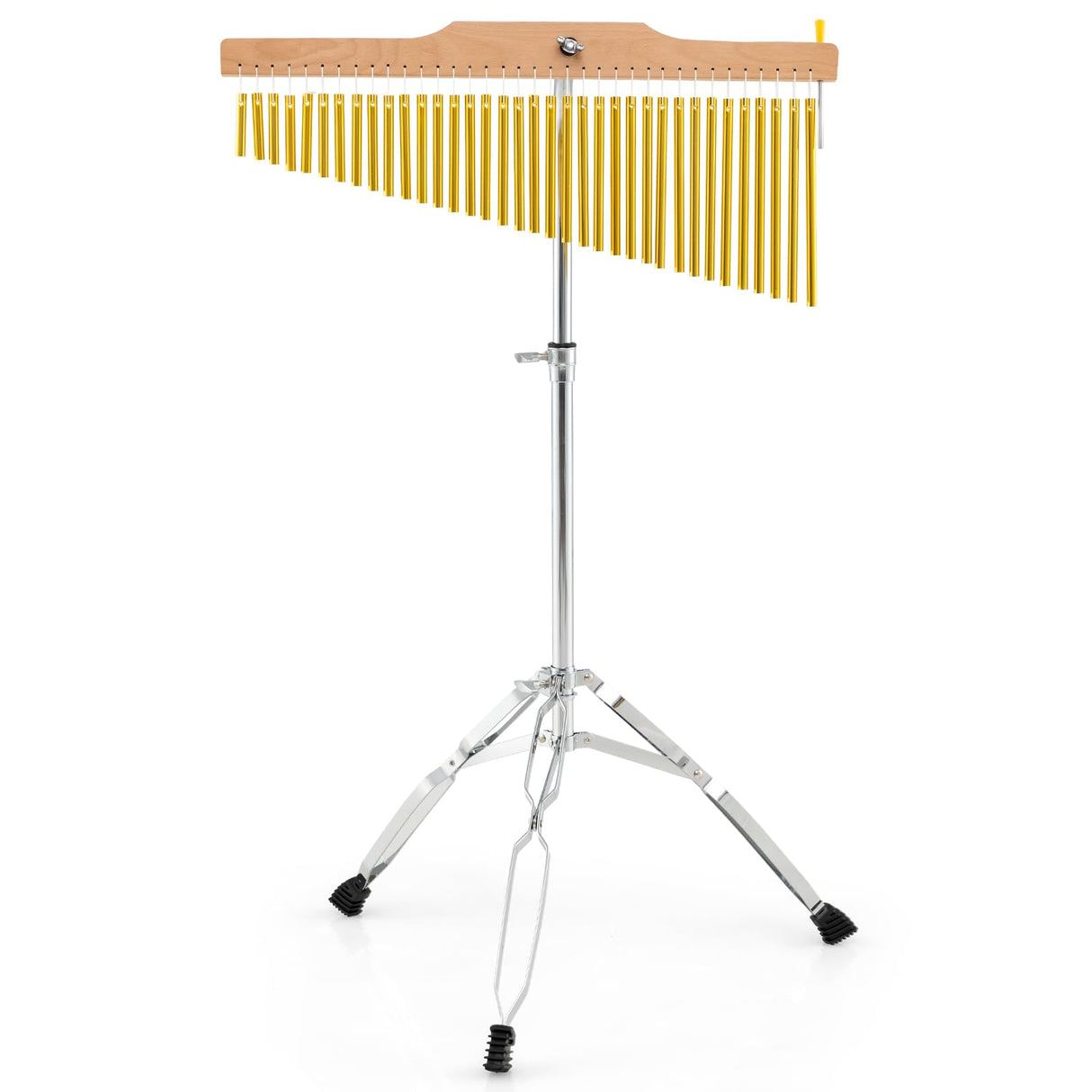 HONEY JOY 36-Bar Chimes Percussion Instrument, Single-Row Wind Chimes