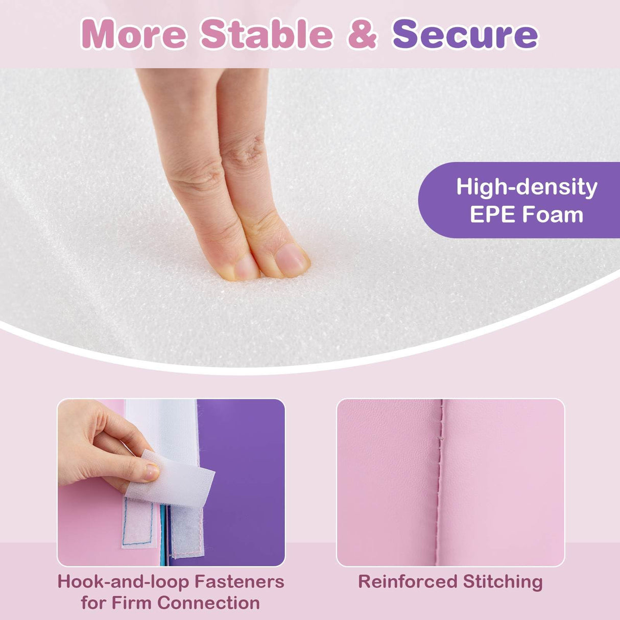 6 PCS Foam Climbing Blocks - Baby Joy