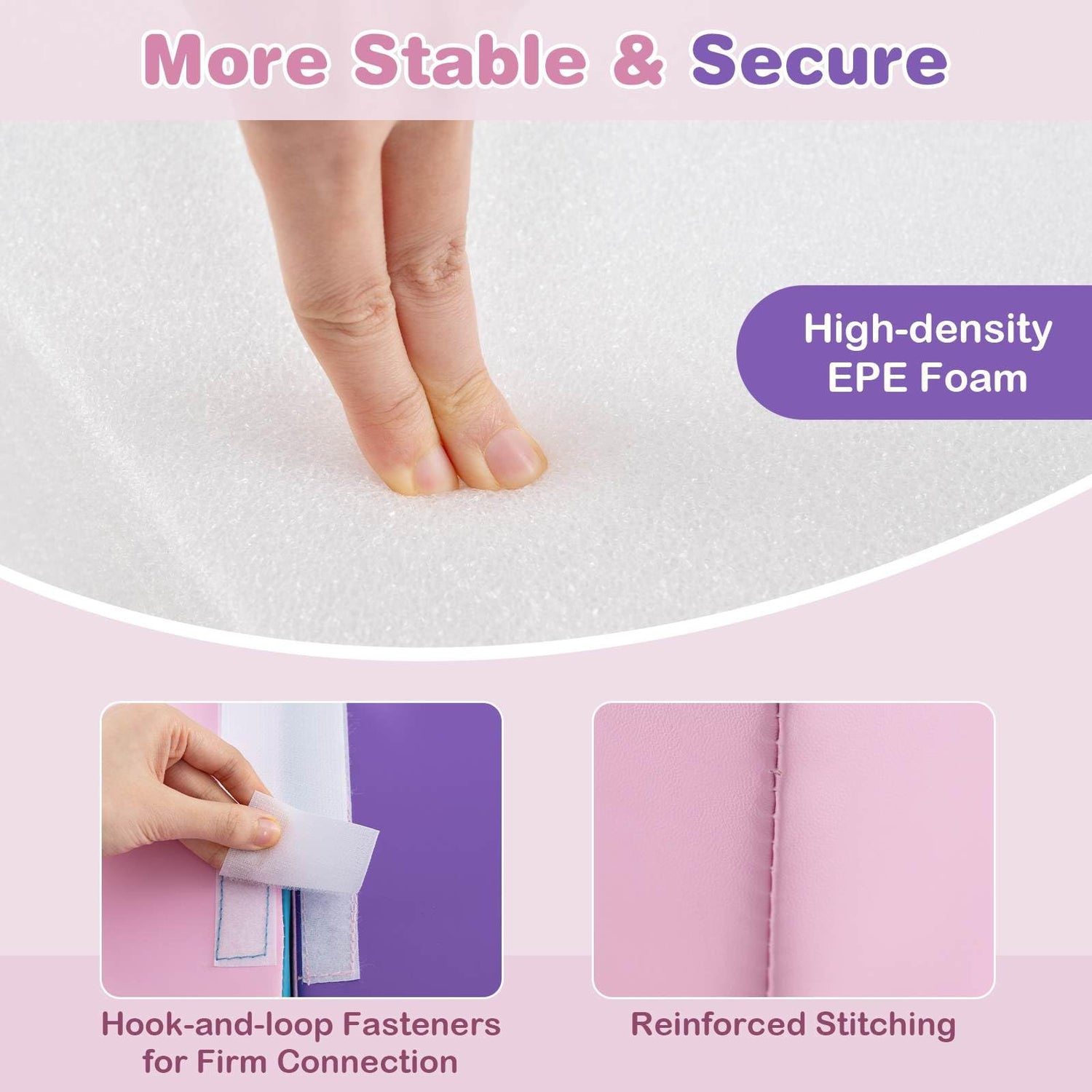 6 PCS Foam Climbing Blocks - Baby Joy