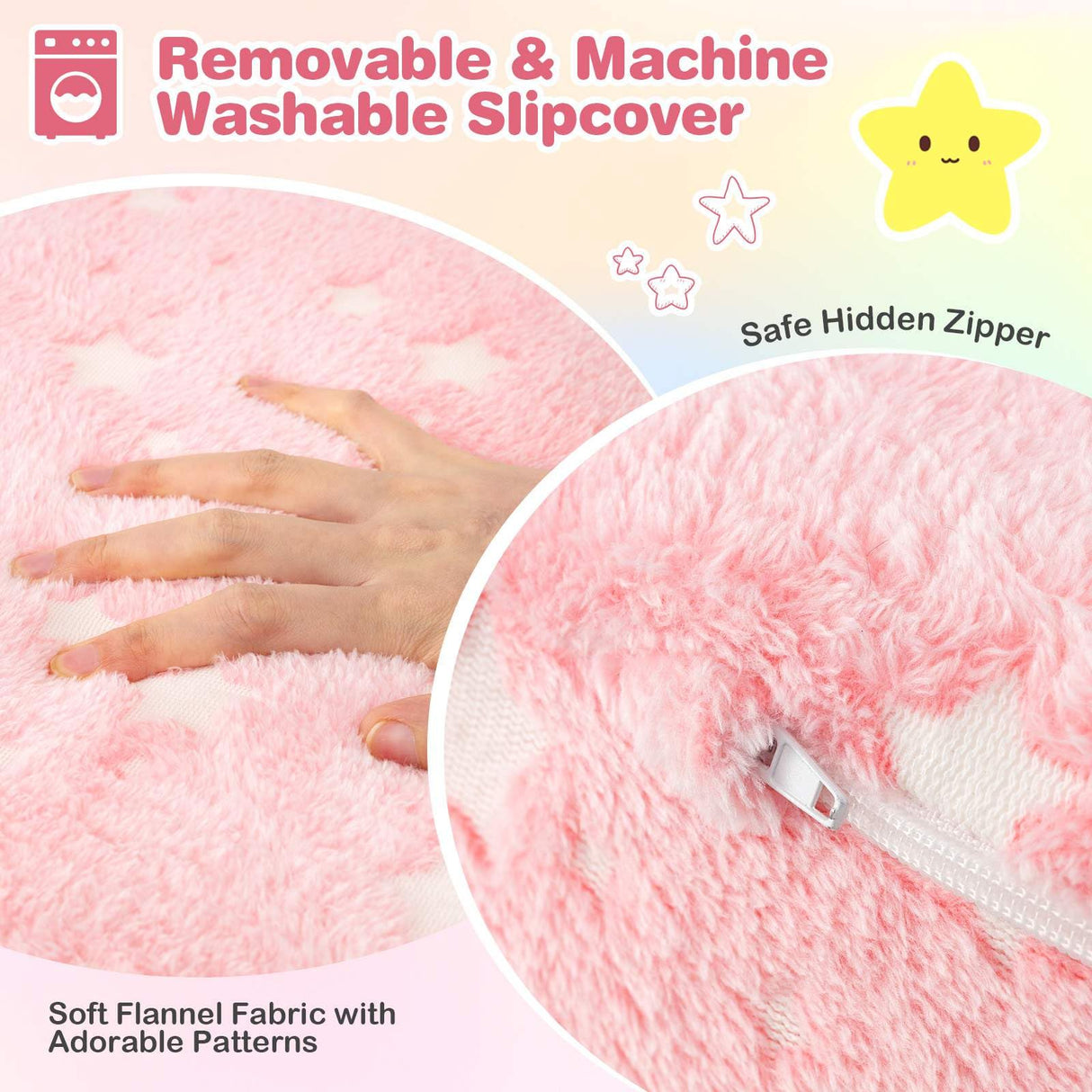 Glow in The Dark Toddler Chair with Blanket