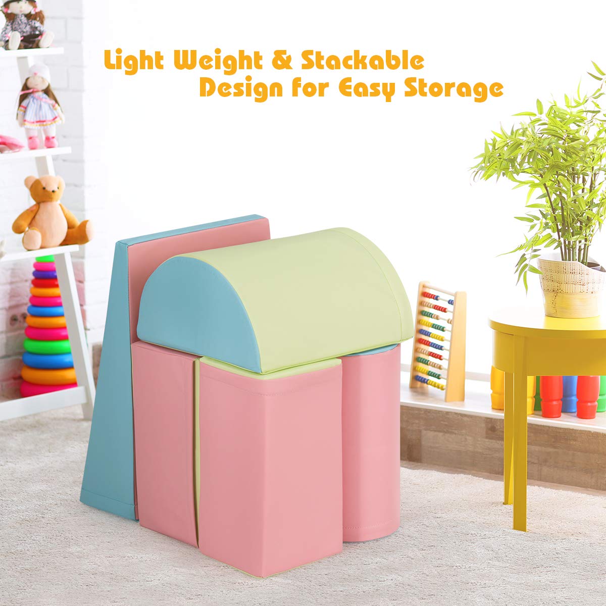 5-Piece Kids Climb & Crawl Activity Playset - Babyjoy