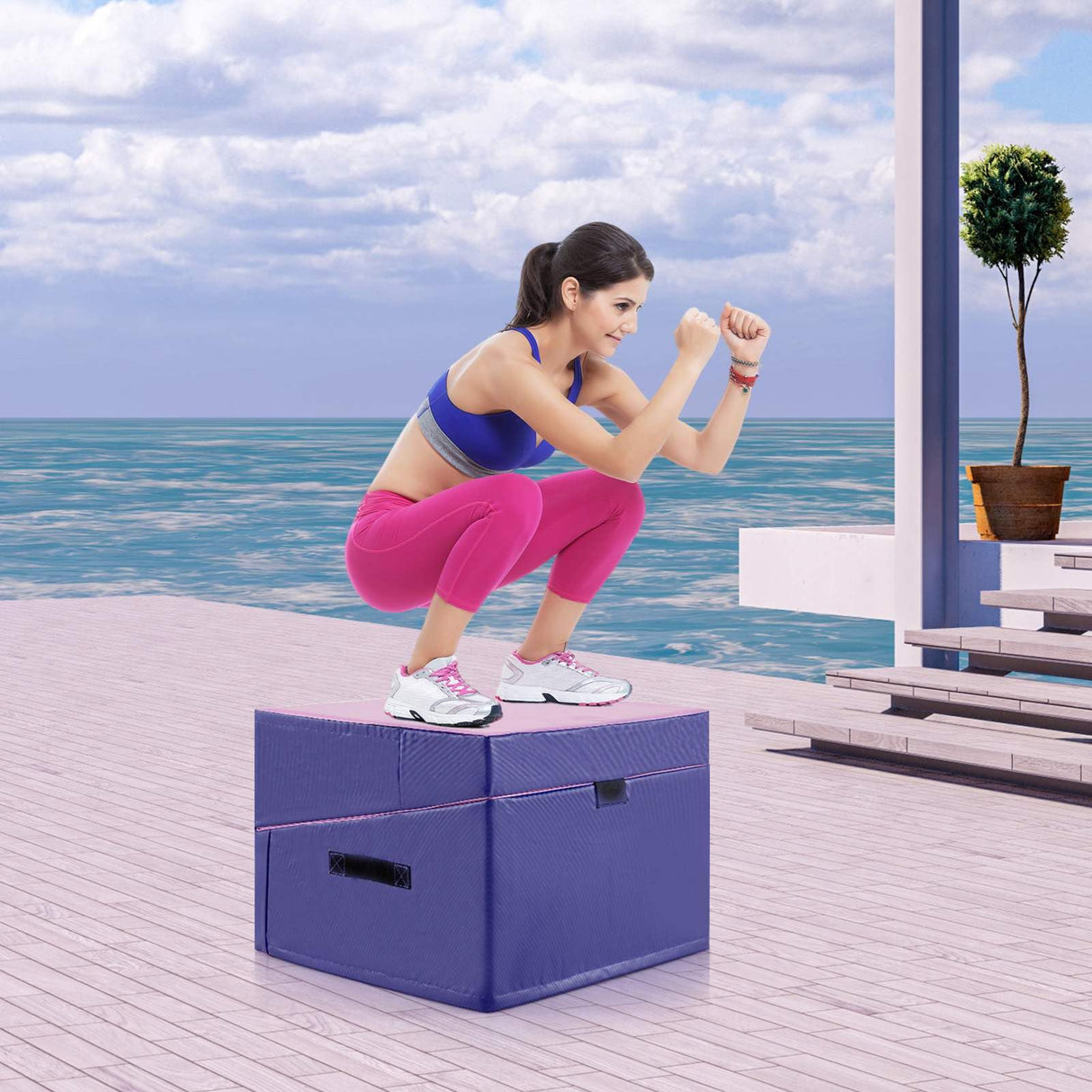 BABY JOY Foam Playset Gymnastics Tumbling Mat