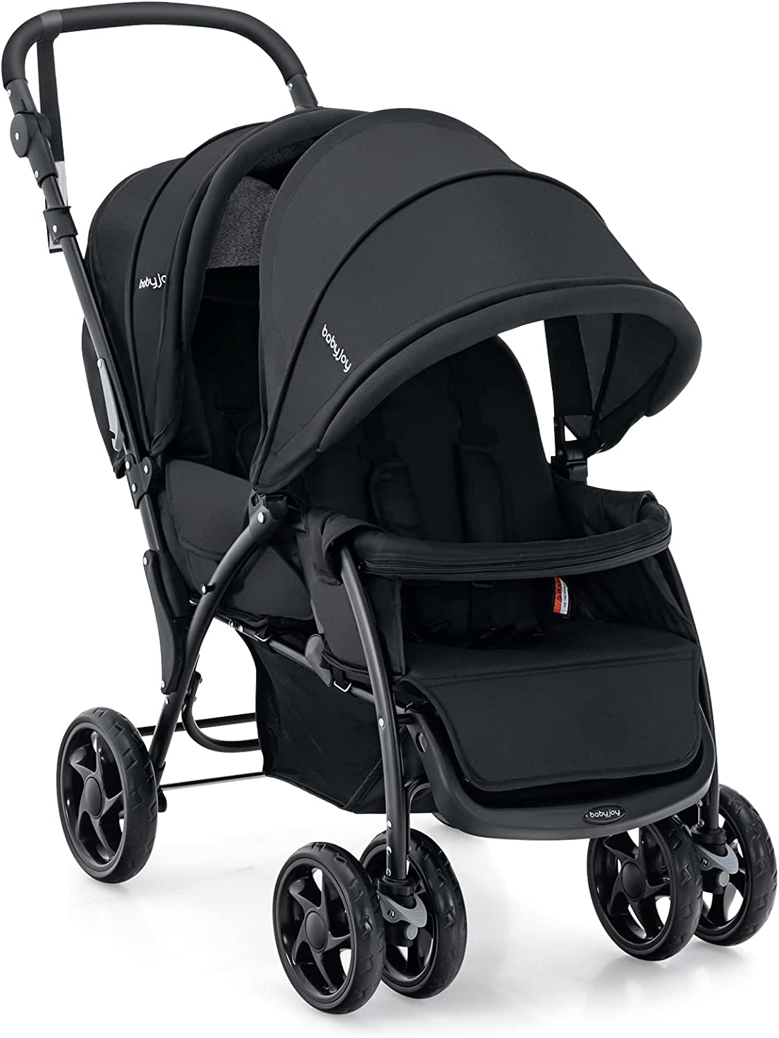 BABY JOY Foldable Tandem Stroller