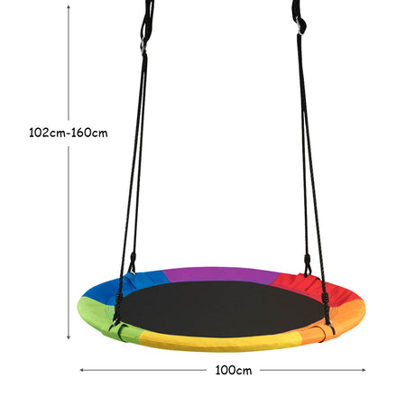 HONEY JOY 100cm Flying Saucer Tree Swing