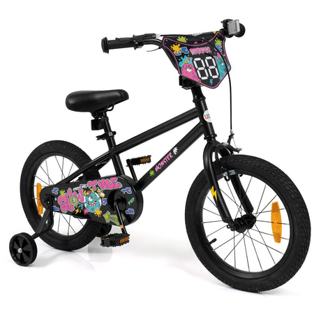 Children Bicycle with Handbrake and Height-Adjustable Seat for Boys and Girls