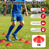 183 x 119 cm Kids Soccer Goals and Ball Set Outdoor Portable Pop Up Soccer Net