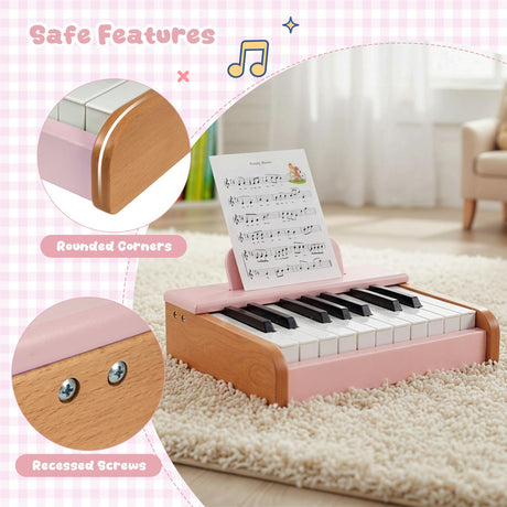 18 Keys Kids Piano Keyboard Interactive Children Piano Musical Toy