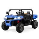 HONEY JOY 2-Seater Kids Ride On Dump Truck 12V Electric Tractor Remote Control