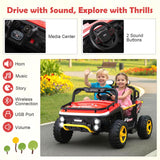 24V Ride on Toy for Kids with Horn and Music for Boys and Girls