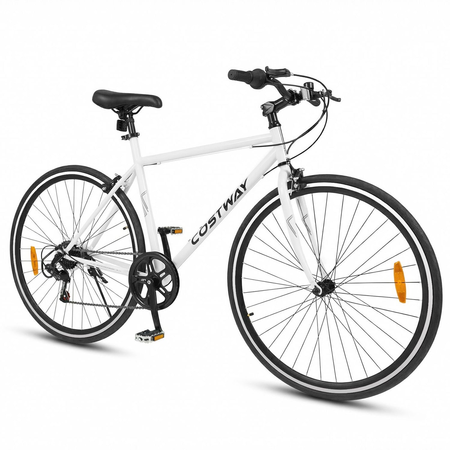 26 Inch Mountain Bike with All-terrain Rubber Wheels and Dual Brakes f – Babyjoy