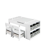 Multi-functional Kids Art Easel Table & Chair Set