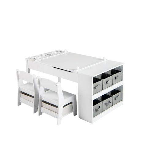 Multi-functional Kids Art Easel Table & Chair Set