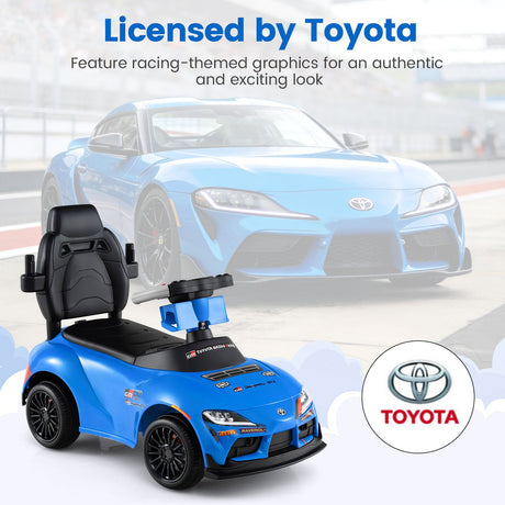 HONEY JOY 3-in-1 Push Car for Toddlers Toyota Licensed Stroller Sliding Walking Car