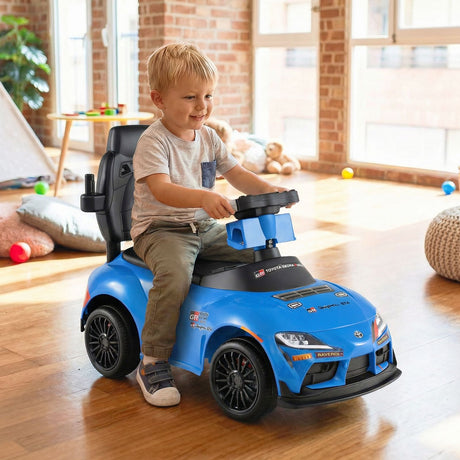 HONEY JOY 3-in-1 Push Car for Toddlers Toyota Licensed Stroller Sliding Walking Car