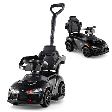 HONEY JOY 3-in-1 Push Car for Toddlers Toyota Licensed Stroller Sliding Walking Car