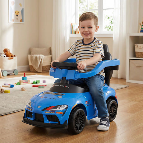 HONEY JOY 3-in-1 Push Car for Toddlers Toyota Licensed Stroller Sliding Walking Car